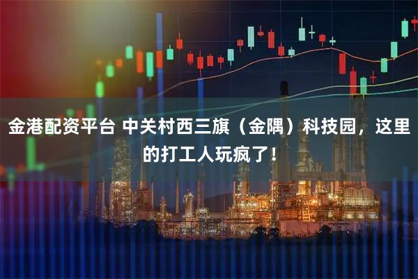 金港配资平台 中关村西三旗（金隅）科技园，这里的打工人玩疯了！